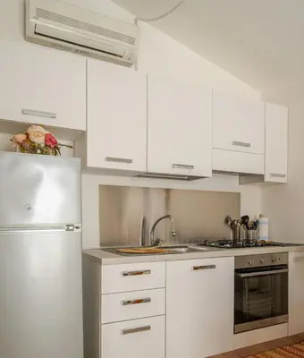 Cucina o angolo cottura di Tra blu e verde