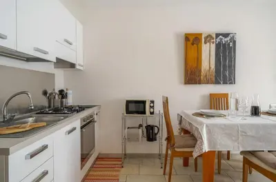 Cucina o angolo cottura di Tra blu e verde