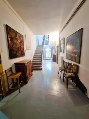 Area soggiorno di Casa Manconi