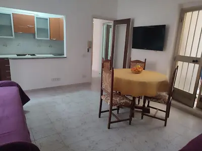 TV o dispositivi per l'intrattenimento presso Family & Friends - Ground floor - Fully equipped - 15 minutes drive by car to the seaside
