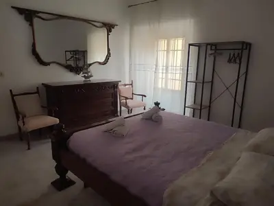 Letto o letti in una camera di Family & Friends - Ground floor - Fully equipped - 15 minutes drive by car to the seaside