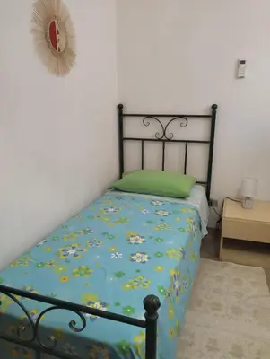 Letto o letti in una camera di Chiaro di Luna