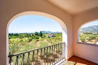 Paesaggio naturale nelle vicinanze dell'appartamento