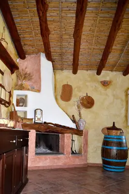 Cucina o angolo cottura di Agriturismo Rubinu