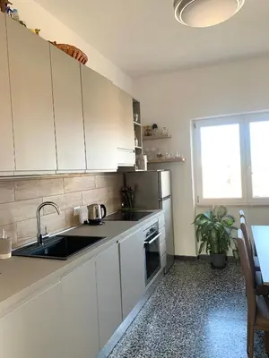 Cucina o angolo cottura di Apartment in Olbia by the waterfront