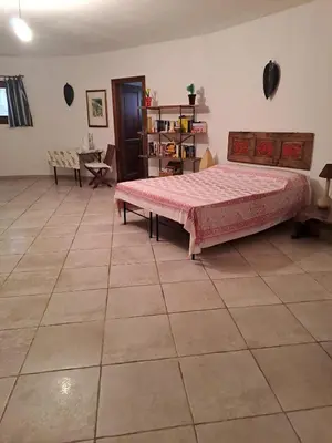 Letto o letti in una camera di Villa Minardi