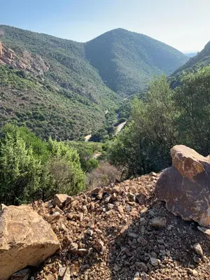 Paesaggio naturale nelle vicinanze della casa vacanze