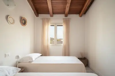 Letto o letti in una camera di Casa Esmeralda