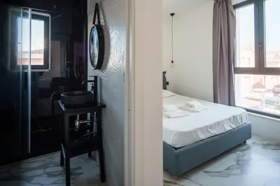 Letto o letti in una camera di Music Room