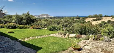 Paesaggio naturale nelle vicinanze della villa
