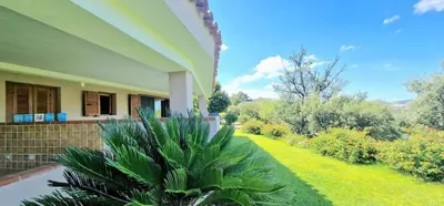 Giardino di Villa Petra e Survas in La Caletta Countryside