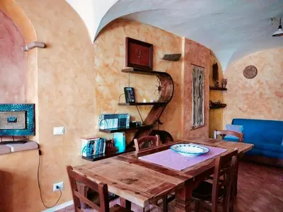 Cucina o angolo cottura di Casa Rustica
