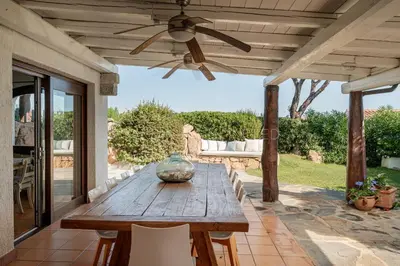 Patio o area all'aperto di Villa Coro e Mari