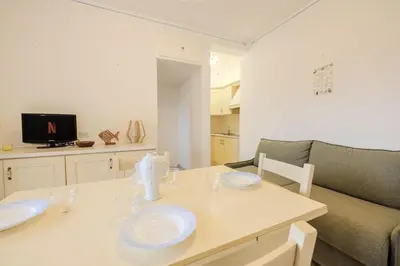 Area soggiorno di Appartamento con 1 camera da letto Baia Turchese