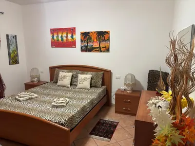 Letto o letti in una camera di Sa domo de diana