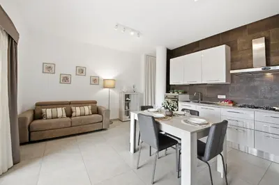 Cucina o angolo cottura di Figarolo apartment by Residence Moresca