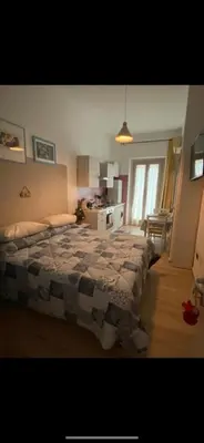 Letto o letti in una camera di B&B La Caldosa