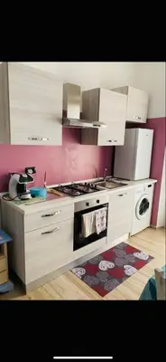 Cucina o angolo cottura di B&B La Caldosa