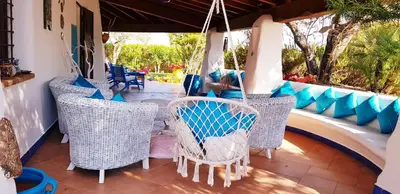 Area soggiorno di La Casa dell'Artista - Villa completamente recintata con giardino privato