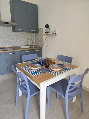Cucina o angolo cottura di Casa vacanze mare blu