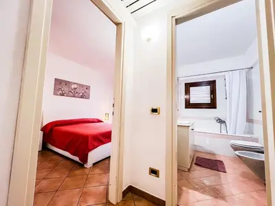 Letto o letti in una camera di Morante house
