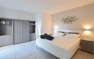 Letto o letti in una camera di Villa Harmony by Searly