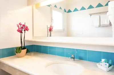 Bagno di Charming Baia Marina 1 BR premier Apt Terrace