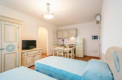 Letto o letti in una camera di Charming Baia Marina 1 BR premier Apt Terrace