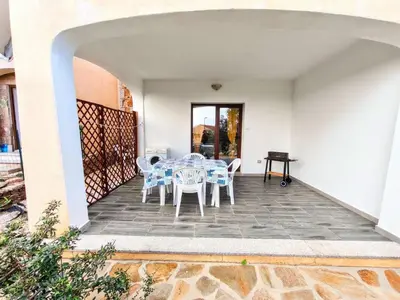 Patio o area all'aperto di Seaside apartment near Budoni