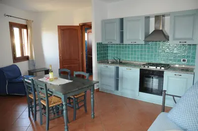 Cucina o angolo cottura di MARINELLA RESIDENCE Holiday