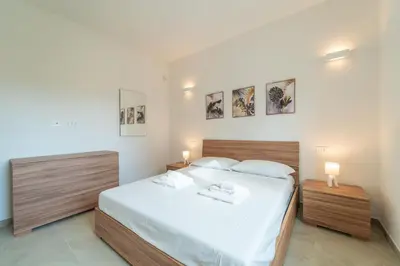 Letto o letti in una camera di Brorent A & L apartment B