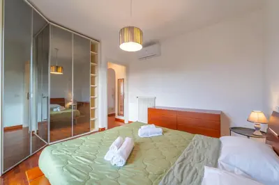 Letto o letti in una camera di Brorent Casa del Rubino