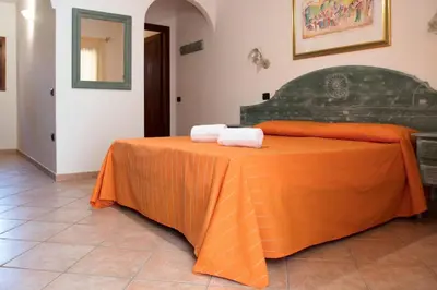 Letto o letti in una camera di Apartment surrounded by nature