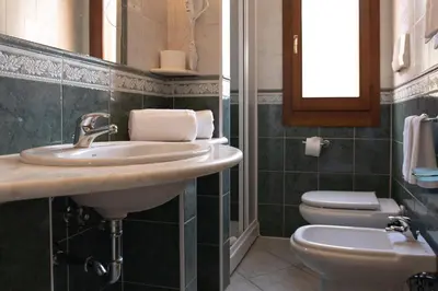 Bagno di Apartment with shared pool