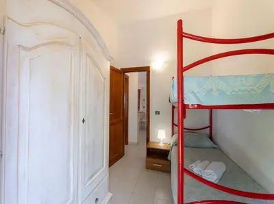 Letto o letti in una camera di Spacious house in San Teodoro