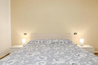 Letto o letti in una camera di AD House
