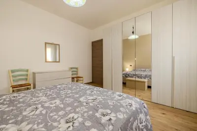 Letto o letti in una camera di AD House