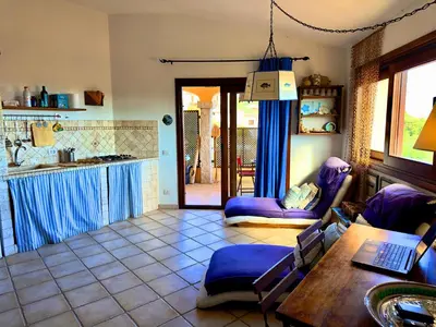 Area soggiorno di Costa Blue Holiday Home