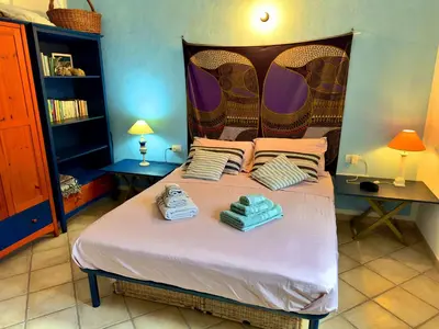 Letto o letti in una camera di Costa Blue Holiday Home
