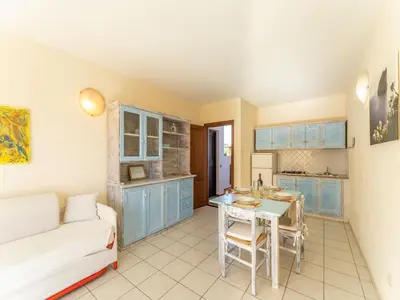 Cucina o angolo cottura di Relax near the beach with sea view