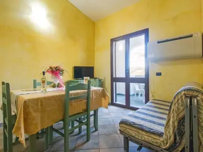 Area soggiorno di Studio in Meernähe auf Sardinien