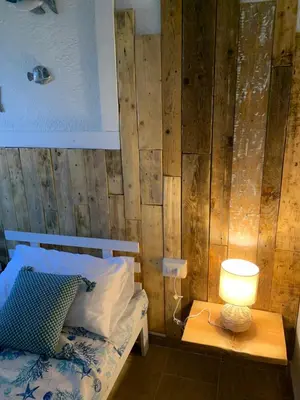 Letto o letti in una camera di Camera La Cinta
