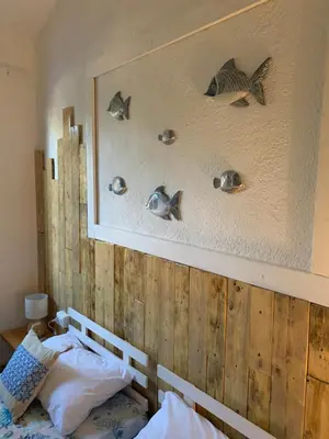 Letto o letti in una camera di Camera La Cinta