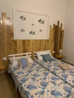 Letto o letti in una camera di Camera La Cinta