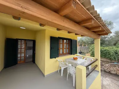 Balcone o terrazza di Casa Bougainville Cala D'Ambra