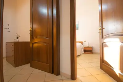 Letto o letti in una camera di Villa Mirto 1