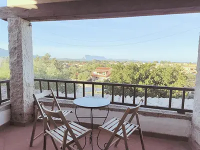 Balcone o terrazza di HH San Teodoro - Four-room Sea View - Unit A