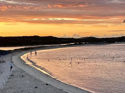 Paesaggio naturale nelle vicinanze della villa