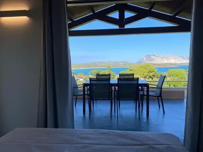 Paesaggio naturale nelle vicinanze della villa