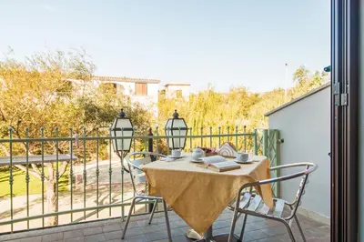 Balcone o terrazza di Hotel Gli Ontani